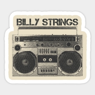 Billy Strings / Hip Hop Tape Sticker